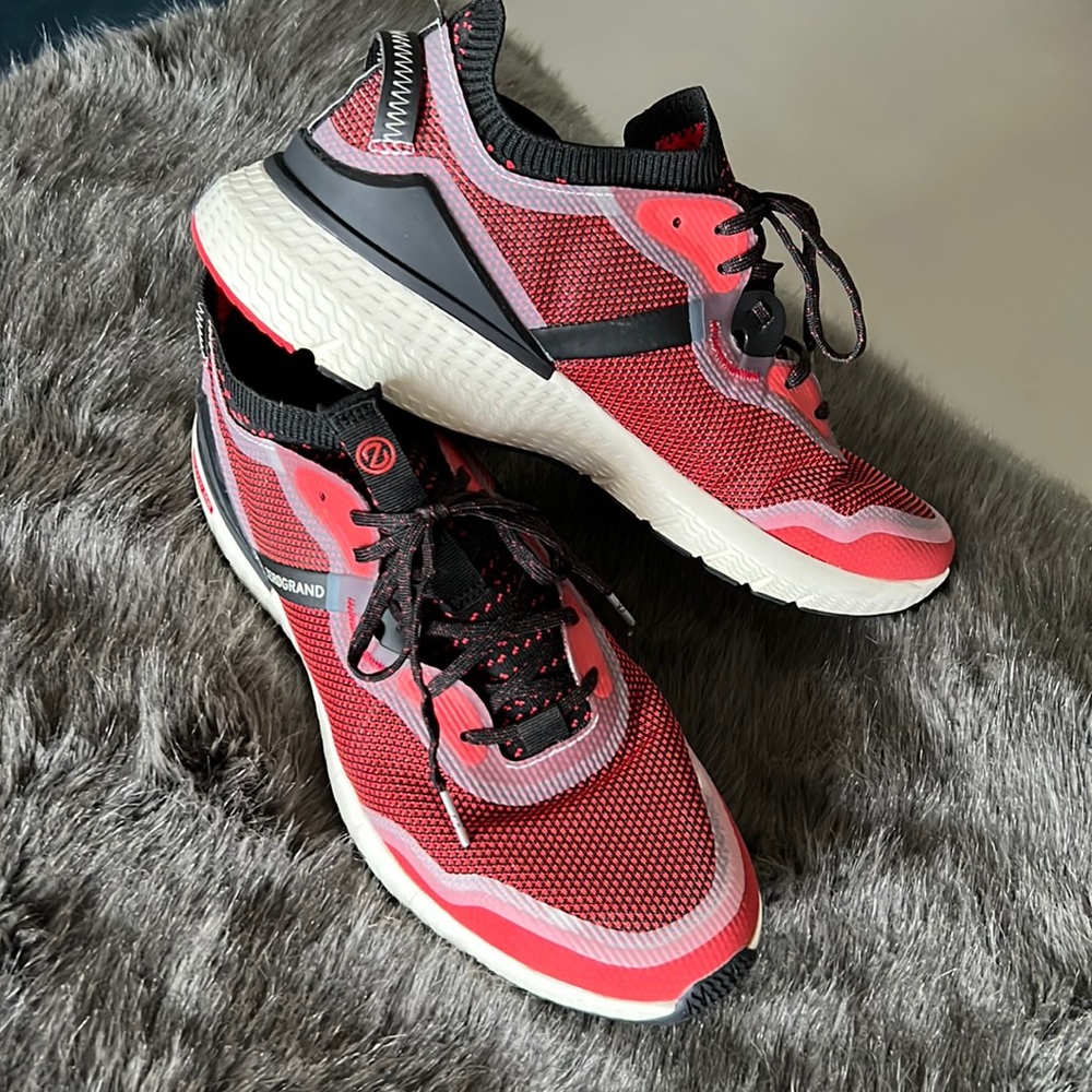 ColeHaan Zero Grand Grand 360 Red Tennis Shoes